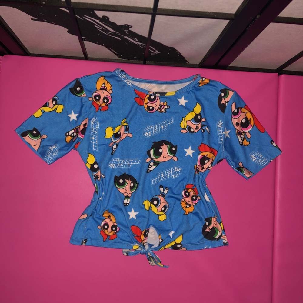 ‼️SOLD‼️🦋PowerPuff Girls croptop🦋